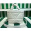 Prada Quilted nappa leather tote bag 1BG434 White 2023
