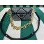 Prada Satin mini bag with crystals 1BD329 Black 2023