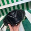 Prada Triangle Spectrum leather shoulder bag 1BC190 Black 2023