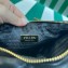 Prada Triangle Spectrum leather shoulder bag 1BC190 Black 2023