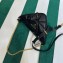 Prada Triangle Spectrum leather shoulder bag 1BC190 Black 2023