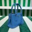 Prada Galleria Leather Mini Bag 1BA906 Blue 2023