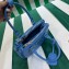 Prada Galleria Leather Mini Bag 1BA906 Blue 2023
