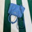 Prada Galleria Leather Mini Bag 1BA906 Blue 2023