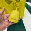 Prada Galleria Leather Mini Bag 1BA906 Yellow 2023