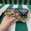 Prada Satin mini bag with crystals 1BD329 Black 2023