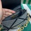 Prada Satin mini bag with crystals 1BD329 Black 2023