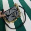 Prada Satin mini bag with crystals 1BD329 Black 2023
