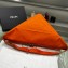 Prada Large Canvas Triangle bag 2VY007 Orange 2023