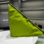 Prada Large Canvas Triangle bag 2VY007 Green 2023