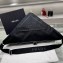 Prada Large Canvas Triangle bag 2VY007 Black 2023