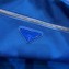 Prada Large Canvas Triangle bag 2VY007 Blue 2023