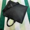 Prada Leather tote bag 2VG109 Black 2023