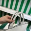 Prada Leather tote bag 2VG109 White 2023