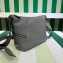 Prada Leather bag with shoulder strap 2VH165 Gray 2023