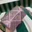 Prada Satin mini bag with crystals 1BD329 Pink 2023