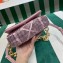 Prada Satin mini bag with crystals 1BD329 Pink 2023