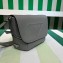 Prada Leather bag with shoulder strap 2VD056 Gray 2023