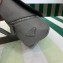 Prada Leather bag with shoulder strap 2VD056 Gray 2023