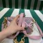 Prada Satin mini bag with crystals 1BD329 Pink 2023