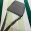 Prada Leather bag with shoulder strap 2VD056 Gray 2023