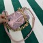 Prada Satin mini bag with crystals 1BD329 Pink 2023
