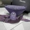 Prada Triangle Satin bag with crystals 1NE190 Purple 2023