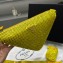 Prada Triangle Satin bag with crystals 1NE190 Yellow 2023