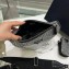 Prada Triangle Satin bag with crystals 1NE190 Black 2023