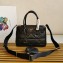 Prada Galleria Spectrum Leather Bag 1BA863 Black 2023