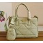 Prada Galleria Spectrum Leather Bag 1BA863 Light Green 2023