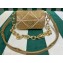 Prada Satin mini bag with crystals 1BD329 Gold 2023