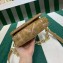 Prada Satin mini bag with crystals 1BD329 Gold 2023
