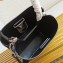 Prada Panier Brushed Leather Tote Bag 1BA319 Black 2023