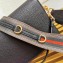 Prada Vitello Daino Double Leather Shoulder Bag 1BD102 Black 2023