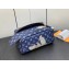 Louis Vuitton Monogram Canvas Dopp Kit Toilet Pouch Bag M46696 Blue 2023