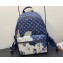 Louis Vuitton Monogram Canvas Discovery Backpack Bag M23905 Blue 2023