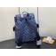 Louis Vuitton Monogram Canvas Christopher MM Backpack Bag M41379 Blue 2023