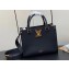 Louis Vuitton Grained calf leather Lock & Go Bag M22311 Black 2023