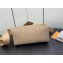 Louis Vuitton Cowhide leather City Keepall Bag Beige 2023