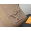 Louis Vuitton Cowhide leather City Keepall Bag Beige 2023
