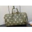 Louis Vuitton Monogram Empreinte leather Keepall Bandoulière 45 Bag M46671 Kaki 2023