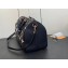Louis Vuitton Monogram Empreinte leather Keepall Bandoulière 45 Bag M46670 Black 2023