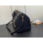 Louis Vuitton Monogram Empreinte leather Keepall Bandoulière 45 Bag M46670 Black 2023