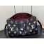 Louis Vuitton Monogram Empreinte leather Keepall Bandoulière 45 Bag M46670 Black 2023