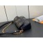 Louis Vuitton Monogram Empreinte Wallet on Chain Ivy Bag M82653 Studs Black 2023