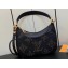 Louis Vuitton Monogram Empreinte Bagatelle Bag M46735 Studs Black 2023