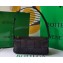 Bottega Veneta Intreccio leather Small Brick Cassette shoulder bag 729166 Black