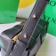 Bottega Veneta Intreccio leather Small Brick Cassette shoulder bag 729166 Black