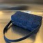 Bottega Veneta denim Intreccio Brick Cassette shoulder Bag 709628